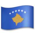 flag: Kosovo on platform LG