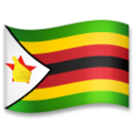flag: Zimbabwe on platform LG