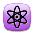 atom symbol on platform LG