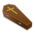 coffin on platform LG