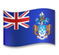 flag: Tristan da Cunha on platform LG