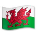 flag: Wales on platform LG