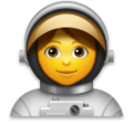 woman astronaut on platform LG