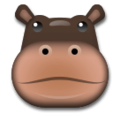 hippopotamus on platform LG