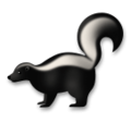 skunk on platform LG