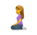 woman kneeling on platform LG