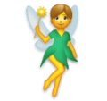 man fairy on platform LG