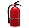 fire extinguisher on platform LG