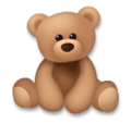 teddy bear on platform LG