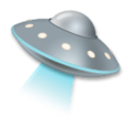 flying saucer on platform LG