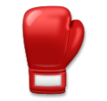 boxing glove on platform LG