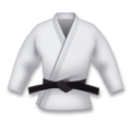 martial arts uniform on platform LG