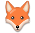 fox face on platform LG