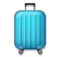 luggage on platform LG