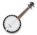 banjo on platform LG