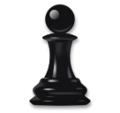 chess pawn on platform LG