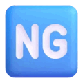 NG button on platform Microsoft Teams