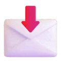 envelope with arrow on platform Microsoft Teams
