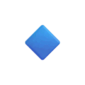 small blue diamond on platform Microsoft Teams