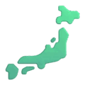 map of Japan on platform Microsoft Teams