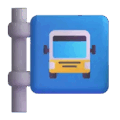 bus stop on platform Microsoft Teams