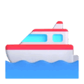 motor boat on platform Microsoft Teams