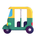 auto rickshaw on platform Microsoft Teams