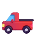 pickup truck on platform Microsoft Teams
