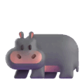 hippopotamus on platform Microsoft Teams