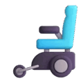 motorized wheelchair on platform Microsoft Teams