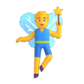 man fairy on platform Microsoft Teams