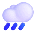 rain cloud on platform Microsoft Teams