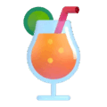 tropical drink on platform Microsoft Teams