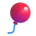 balloon on platform Microsoft Teams