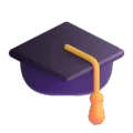 mortar board on platform Microsoft Teams