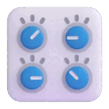 control knobs on platform Microsoft Teams