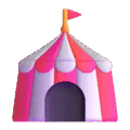 circus tent on platform Microsoft Teams