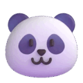 panda face on platform Microsoft Teams
