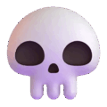 skull on platform Microsoft Teams