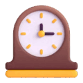 mantelpiece clock on platform Microsoft Teams