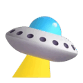 flying saucer on platform Microsoft Teams