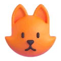 fox face on platform Microsoft Teams