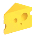 cheese wedge on platform Microsoft Teams
