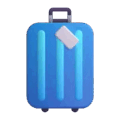 luggage on platform Microsoft Teams