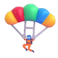 parachute on platform Microsoft Teams