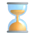 hourglass on platform Microsoft Teams