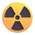 radioactive sign on platform Microsoft Teams