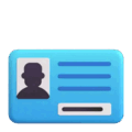 identification card on platform Microsoft Teams
