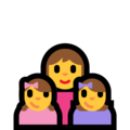 family: woman, girl, girl on platform Microsoft