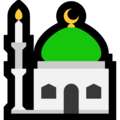 mosque on platform Microsoft